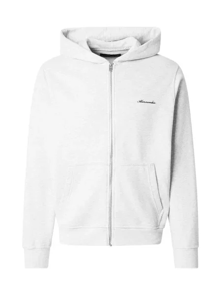 Abercrombie & Fitch Jopa na siva črna