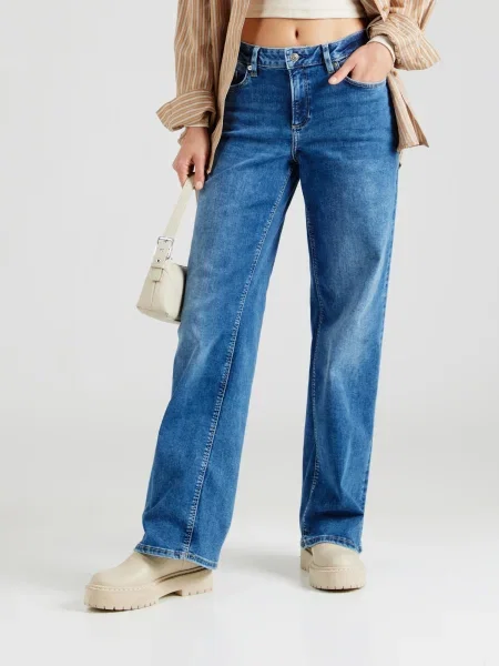 QS Jeans Catie denim albastru