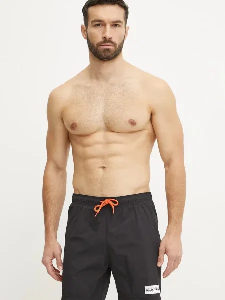 Плувни шорти Napapijri V-Box черно