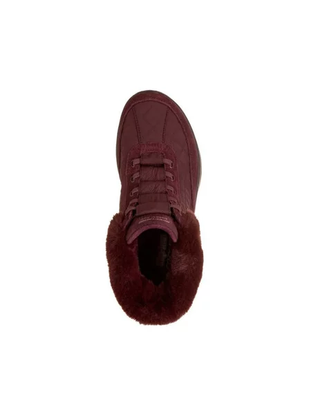Šnurovacie čižmy Skechers červená