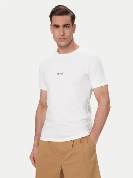 BOSS Tricou alb