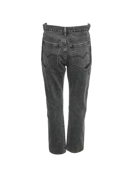 Traperice Vetements visoki struk crna