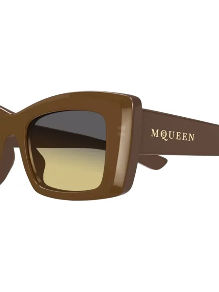 Ochelari de soare Alexander Mcqueen maro