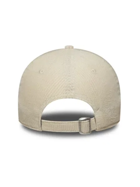 Czapka z daszkiem New Era sztruksowa biała