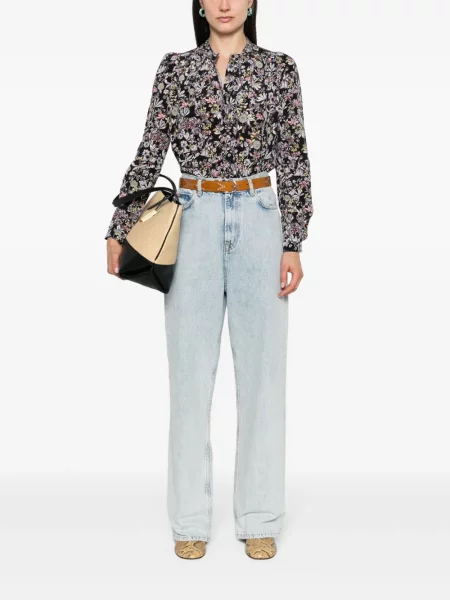Gėlėtas raštuotas palaidinė Zadig&voltaire juoda