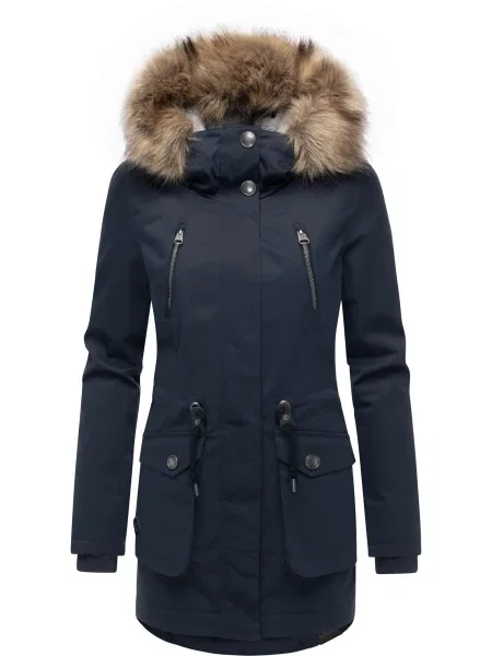 Geacă parka Ragwear albastru