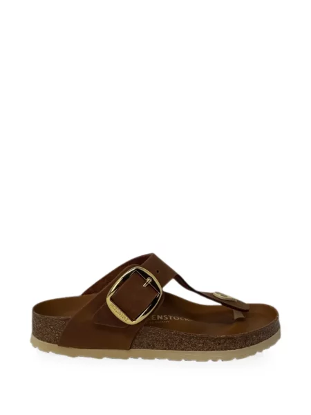 Sandale Birkenstock cu cataramă maro