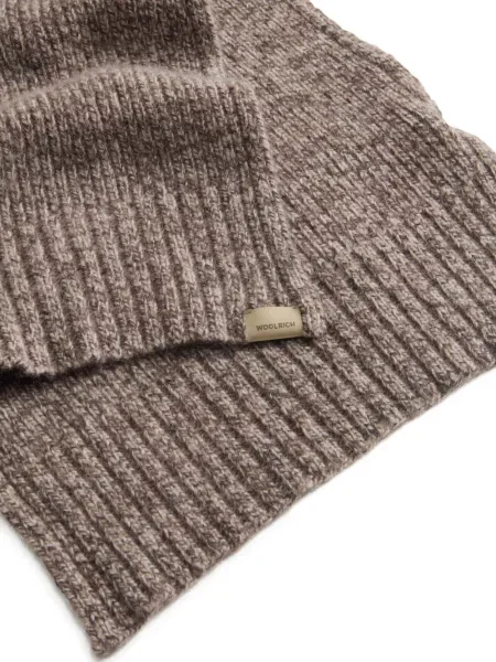Fular Woolrich de lână maro