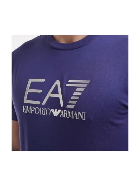 Tričko Emporio Armani fialová
