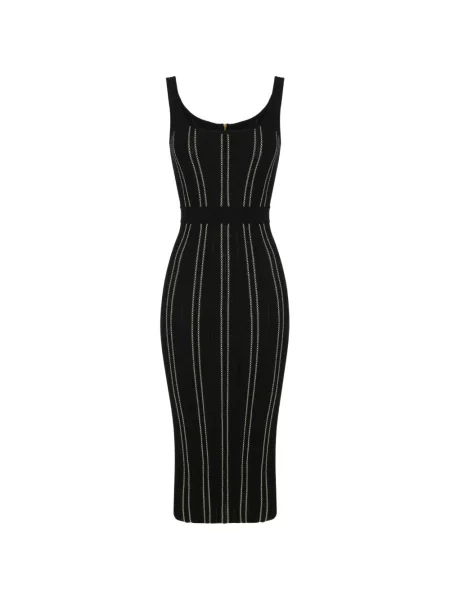 Rochie Elisabetta Franchi tricotate negru