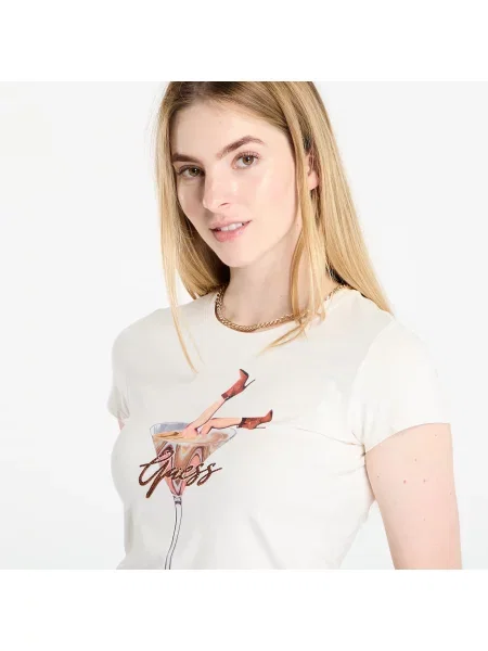 Μπλούζα Guess μπεζ