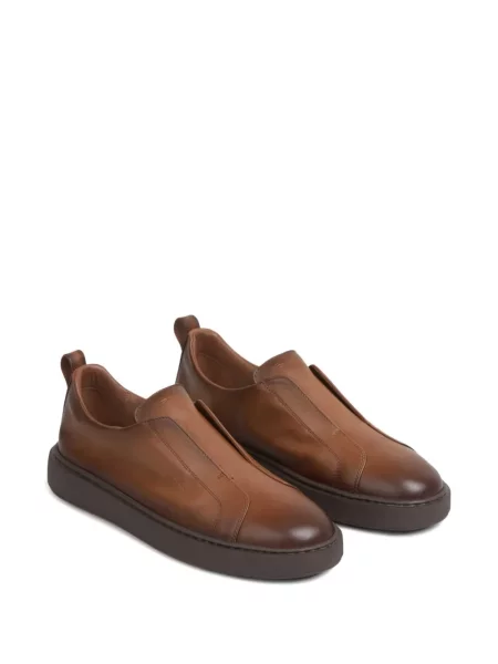 Sneakerși Santoni maro