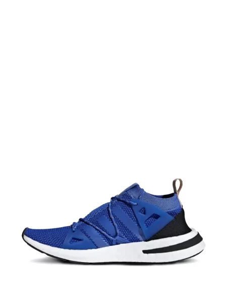 Sneakerși Adidas Tubular cu autograf cu bretele slip-on gri
