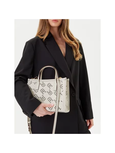 Tommy Hilfiger Torbica Th City Mini Écru bež
