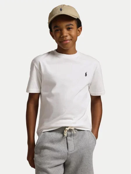 Polo Polo Ralph Lauren από ζέρσεϋ με αυτόγραφο λευκό