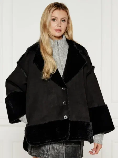 Palton One Teaspoon negru