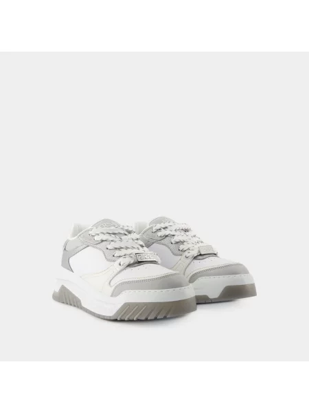 Sneakersy Versace Odissea skórzane wsuwane białe