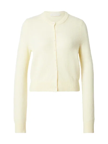 Abercrombie & Fitch Geacă tricotată pastel galben