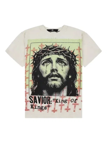 Grafický tričko Hellstar bílé