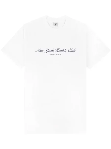 Tricou Sporty & Rich alb