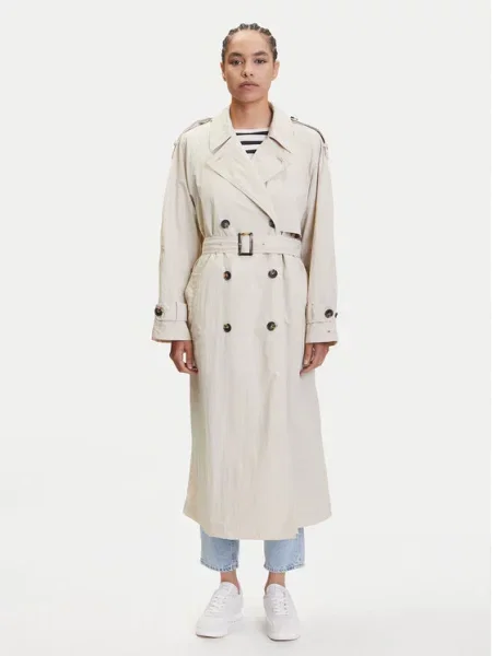 Παλτό Tommy Hilfiger μπεζ