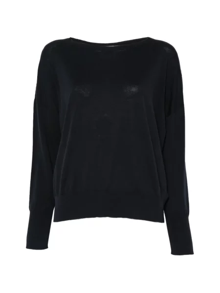 Top Zanone tricotate albastru