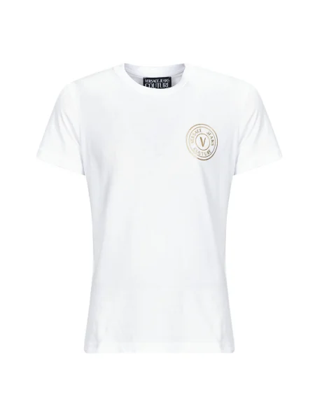 Tričko Versace Jeans Couture biela