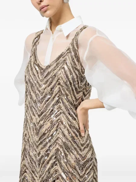 Odgovarati mini haljina Brunello Cucinelli