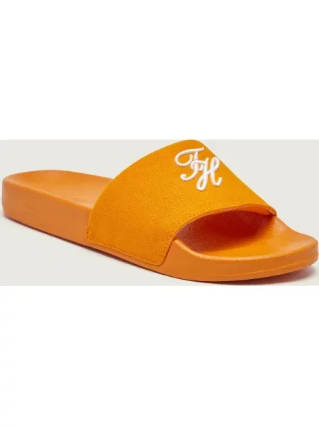 Tommy Hilfiger Șlapi SCRIPT portocaliu