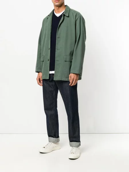 Siuvinėtas megztinis Comme Des Garçons Play su širdelėmis mėlyna