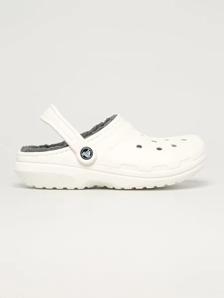Crocs natikači bela