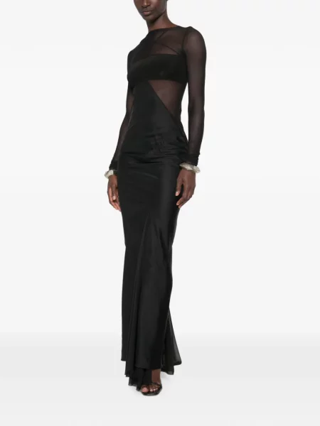 Lung rochie maxi Rick Owens negru