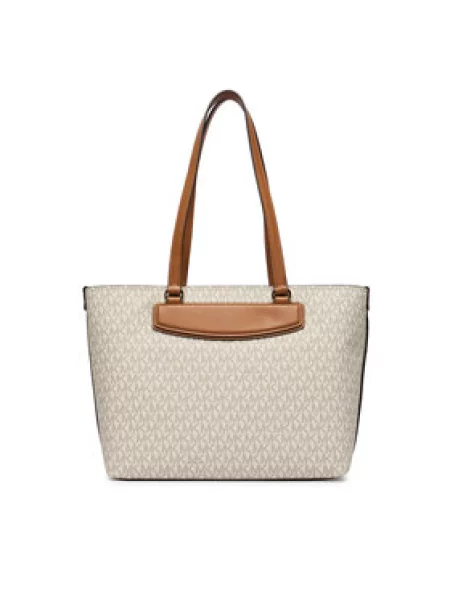 Ročna torba MICHAEL Michael Kors Kremna bež