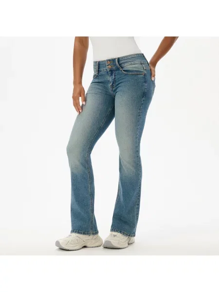 Cropp Джинси bootcut синій