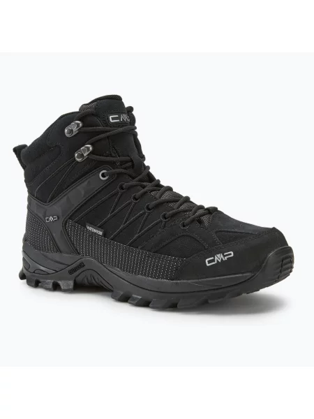 Încălțăminte de trekking pentru bărbați CMP Rigel Mid nero / nero