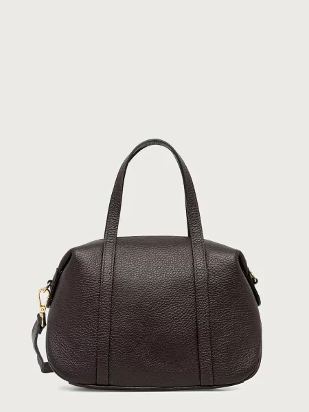 Geantă shopper Answear.lab din piele maro