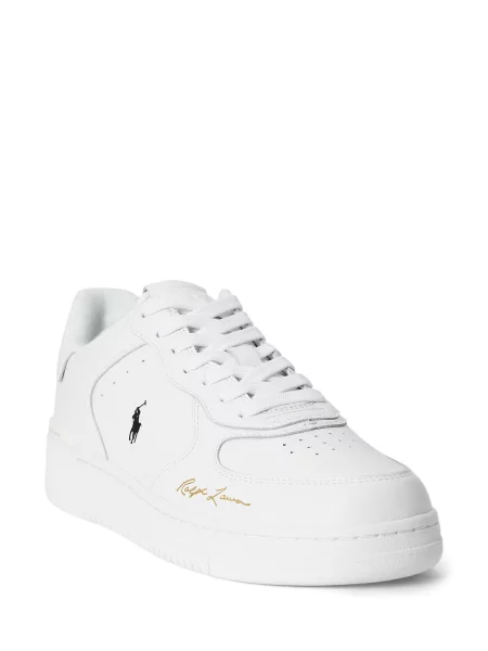 Sneakerși Polo Ralph Lauren alb