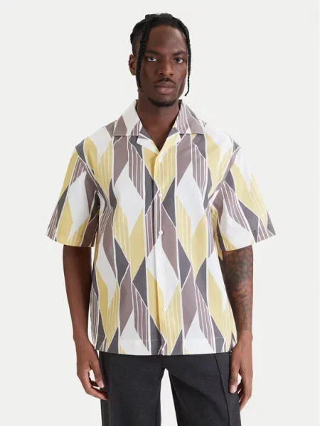 HUGO Cămașă Espino Oversize negru