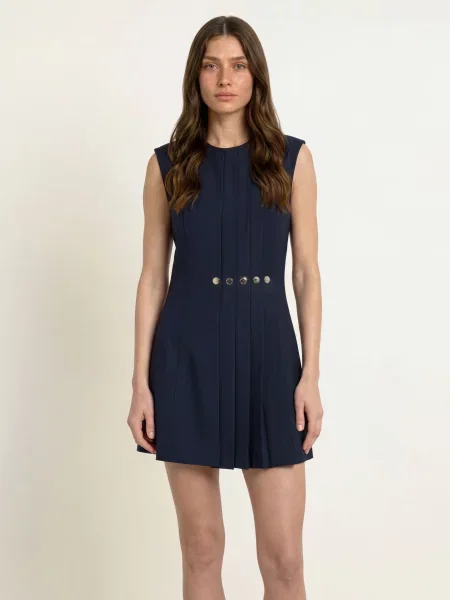 Claudie Pierlot Sukienka blau granatowa