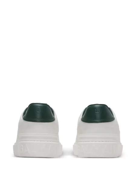 Sneakerși Balmain din piele alb