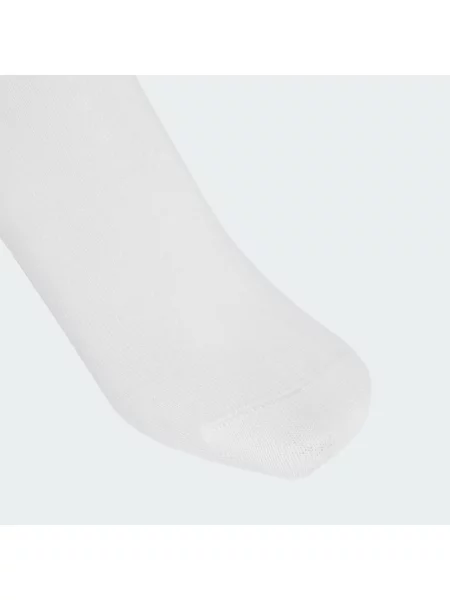 Skarpety Adidas Originals w paski z nadrukiem białe