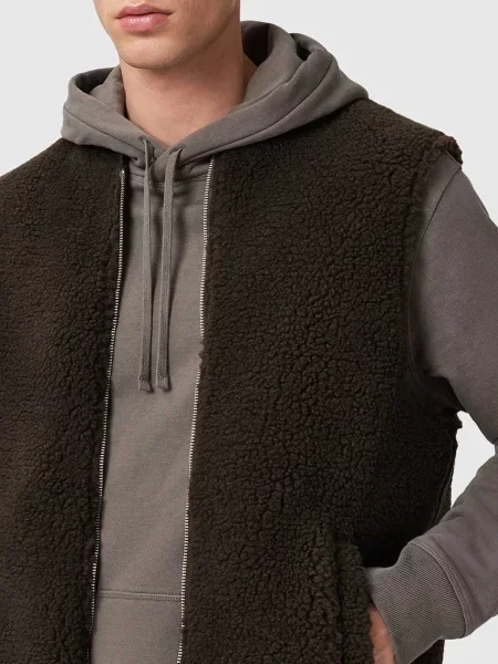 Безрукавка AllSaints OTIS демісезонна зелений