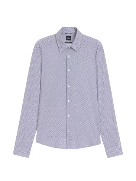 Риза Boss бяло