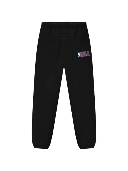 Pantaloni Fear Of God Essentials cu imagine alergare negru