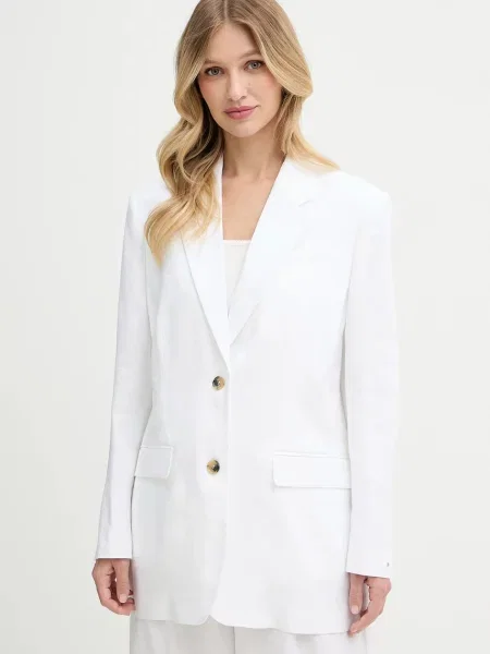 Tommy Hilfiger sacou de in alb