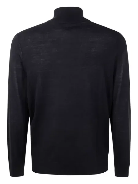 Pulover Paul Smith de jumătate de fermoar negru