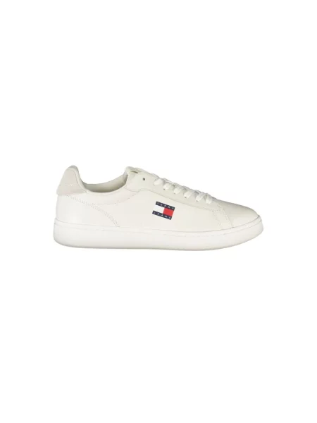 Trampki Tommy Jeans skórzane białe