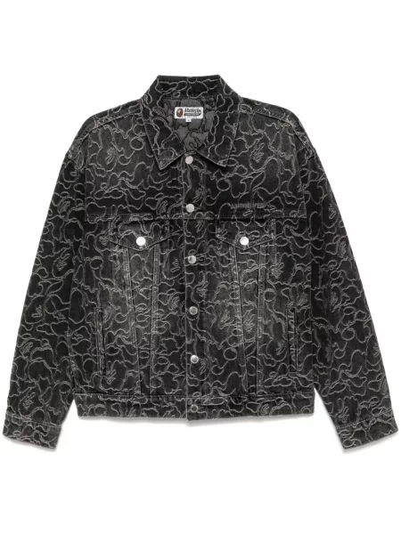 Geacă de blugi A Bathing Ape® negru