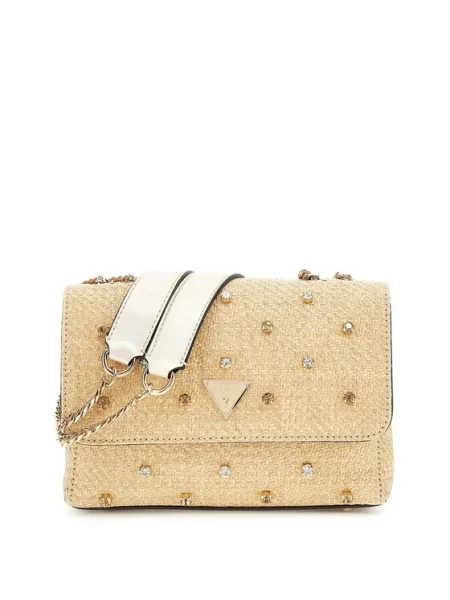 Дамска чанта Guess бежово