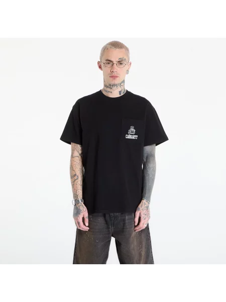 T-shirt Carhartt WIP S/S Pond Corps Pocket T-Shirt UNISEX Black XXL μαύρο